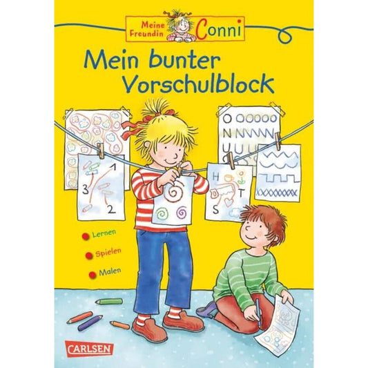 Carlsen Verlag Conni Gelbe Reihe: Mein bunter Vorschulblock