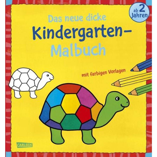 Carlsen Verlag Das neue dicke Kindergarten Malbuch