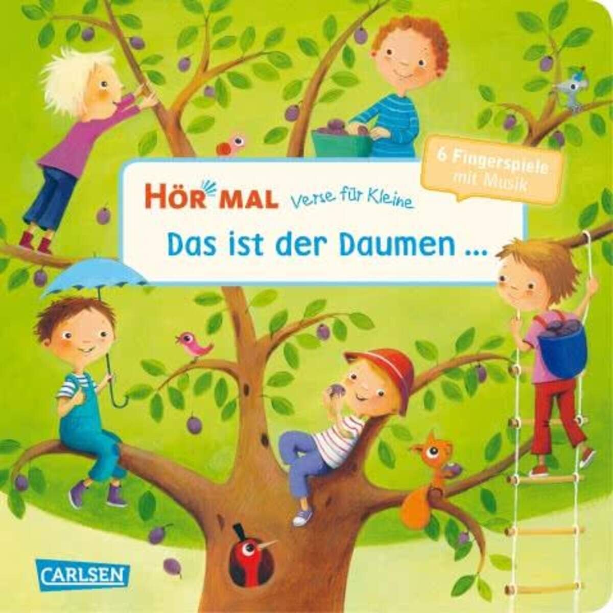 Carlsen Verlag Hör mal - Verse für Kleine: Das ist der Daumen, Soundbuch