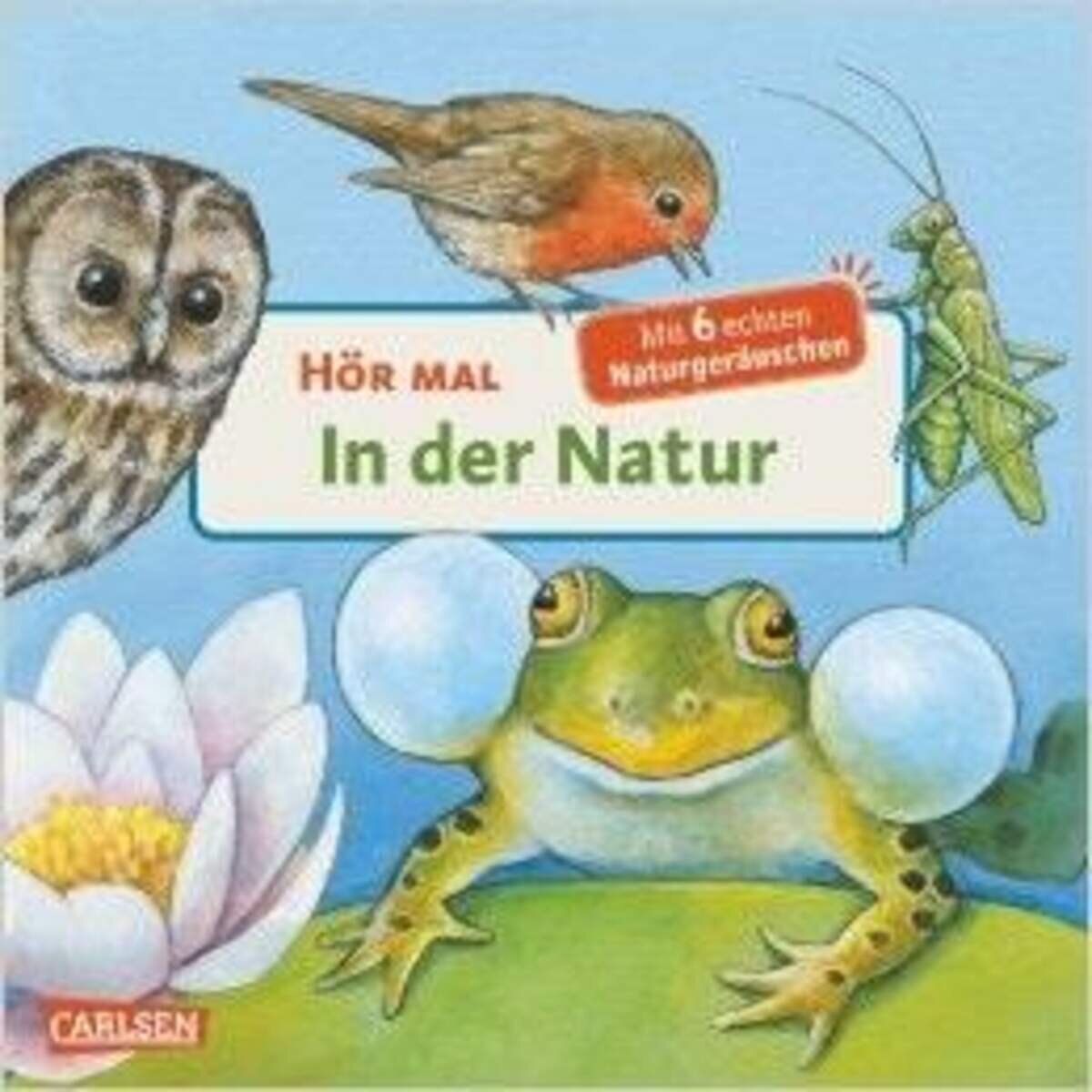 Carlsen Verlag Hör mal: In der Natur, Buch ab 2 Jahre