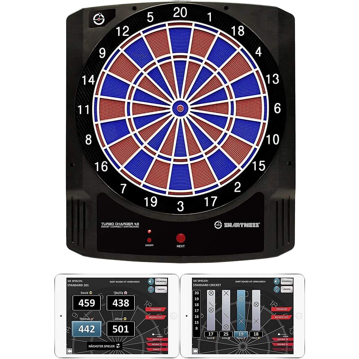 Carromco Elektronik APP Dartboard Turbo Charger