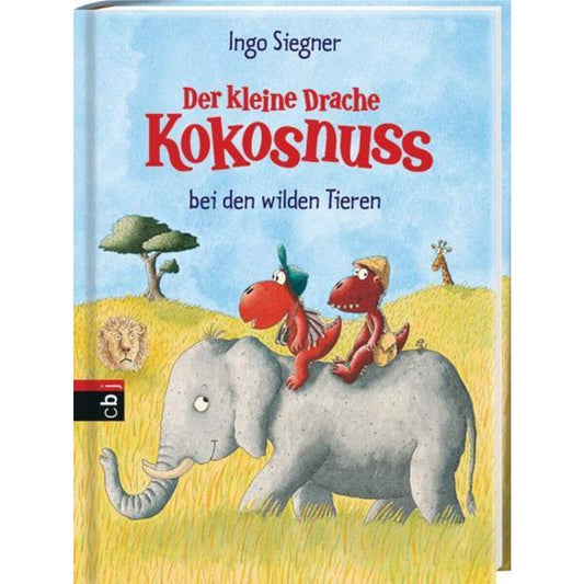 cbj Kinderbuch Der kleine Drache Kokosnuss - wilde Tiere