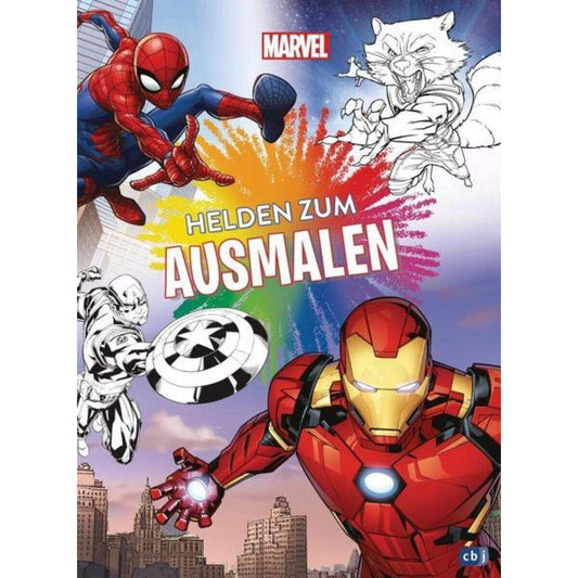 cbj Marvel Helden zum Ausmalen