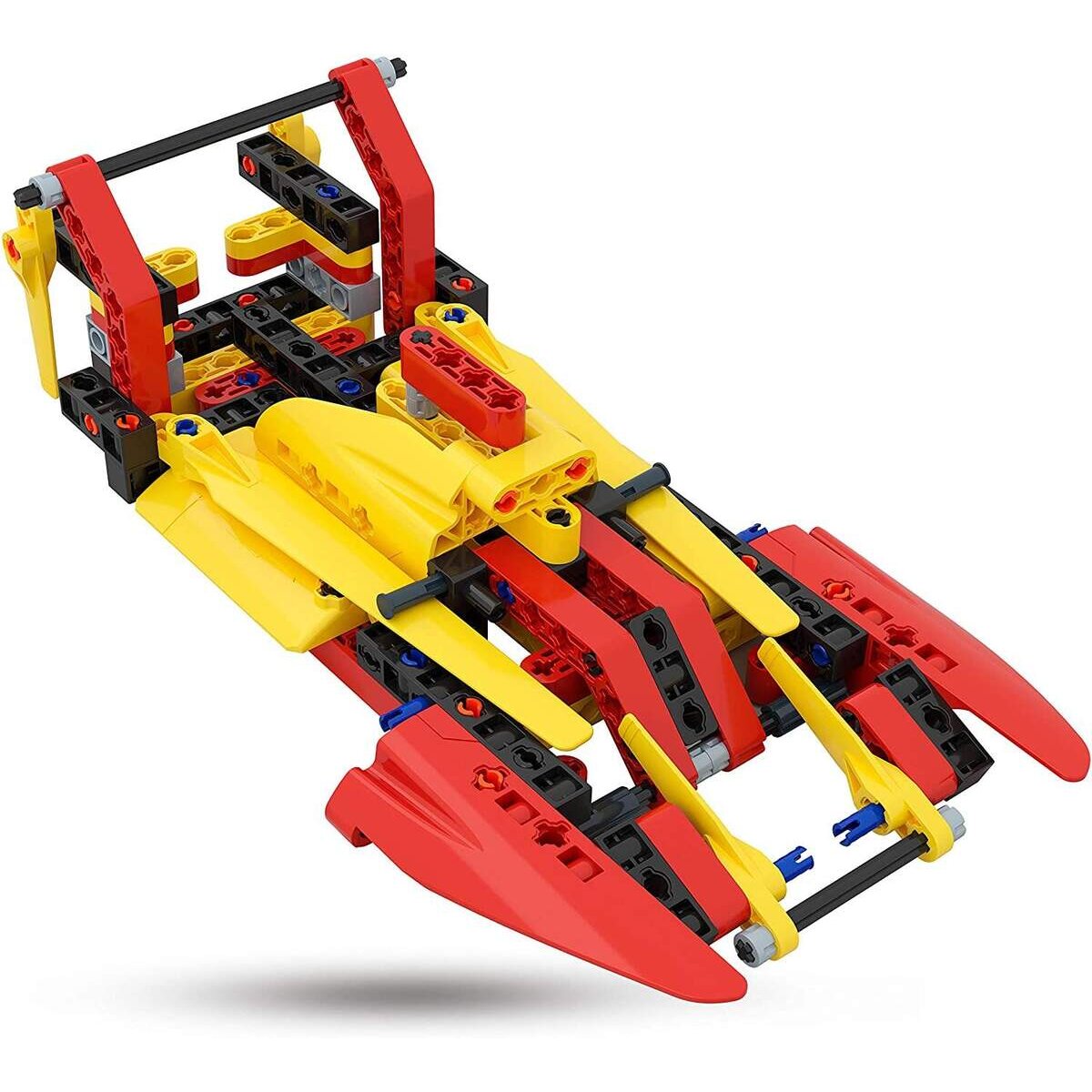 Clementoni Construction Challenge - Wasserflugzeug + Hydro-Rennboot