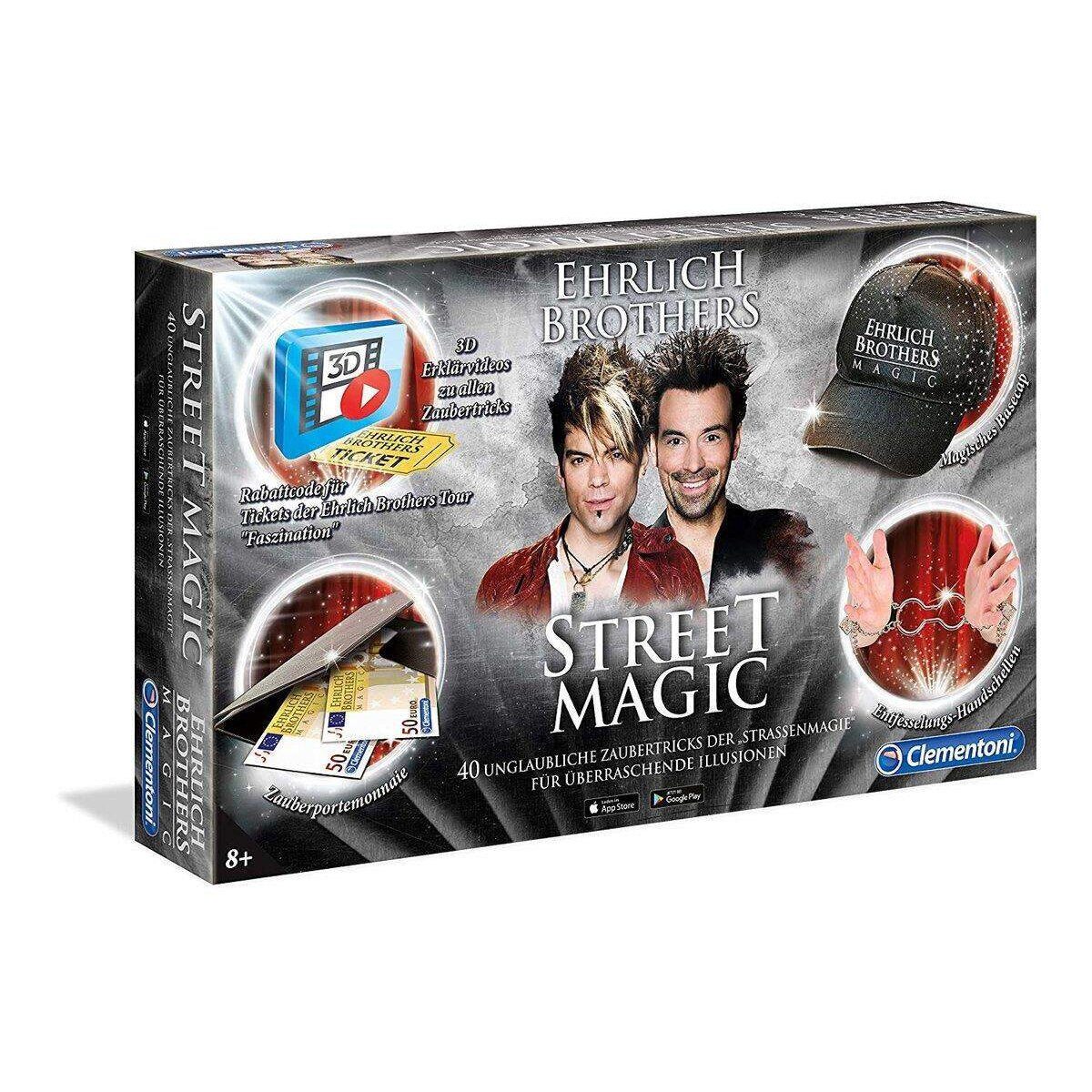 Clementoni Ehrlich Brothers Street Magic Zauberkasten
