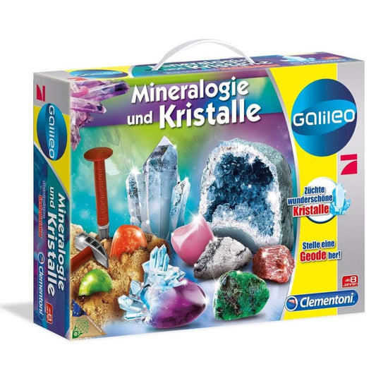 Clementoni Galileo Ausgrabungsset Mineralogie und Kristalle