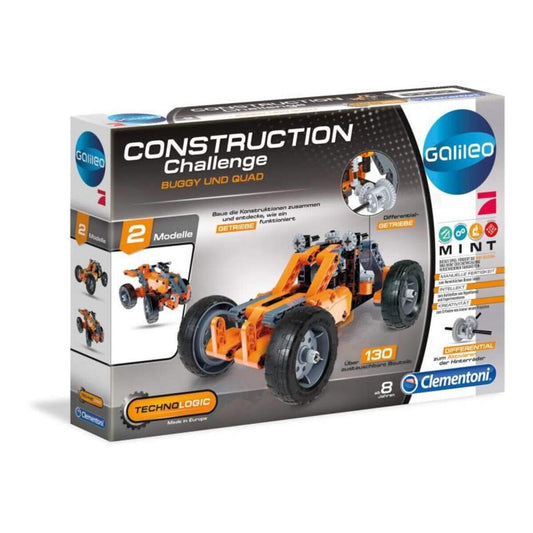 Clementoni Galileo Construction Challenge Technologic Buggy & Quad