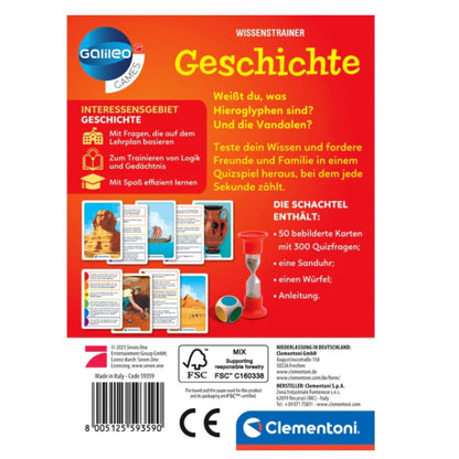 Clementoni WissensTrainer - Geschichte