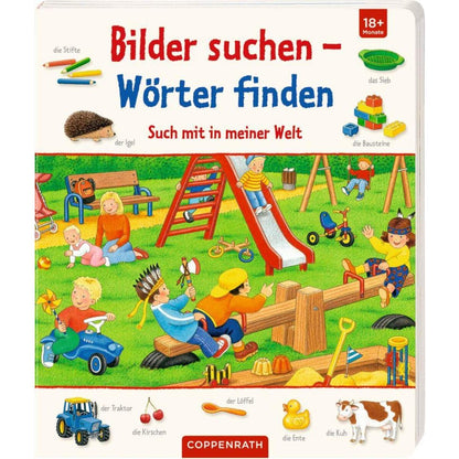 Coppenrath Bilder suchen Wörter finden Such mit in meiner Welt