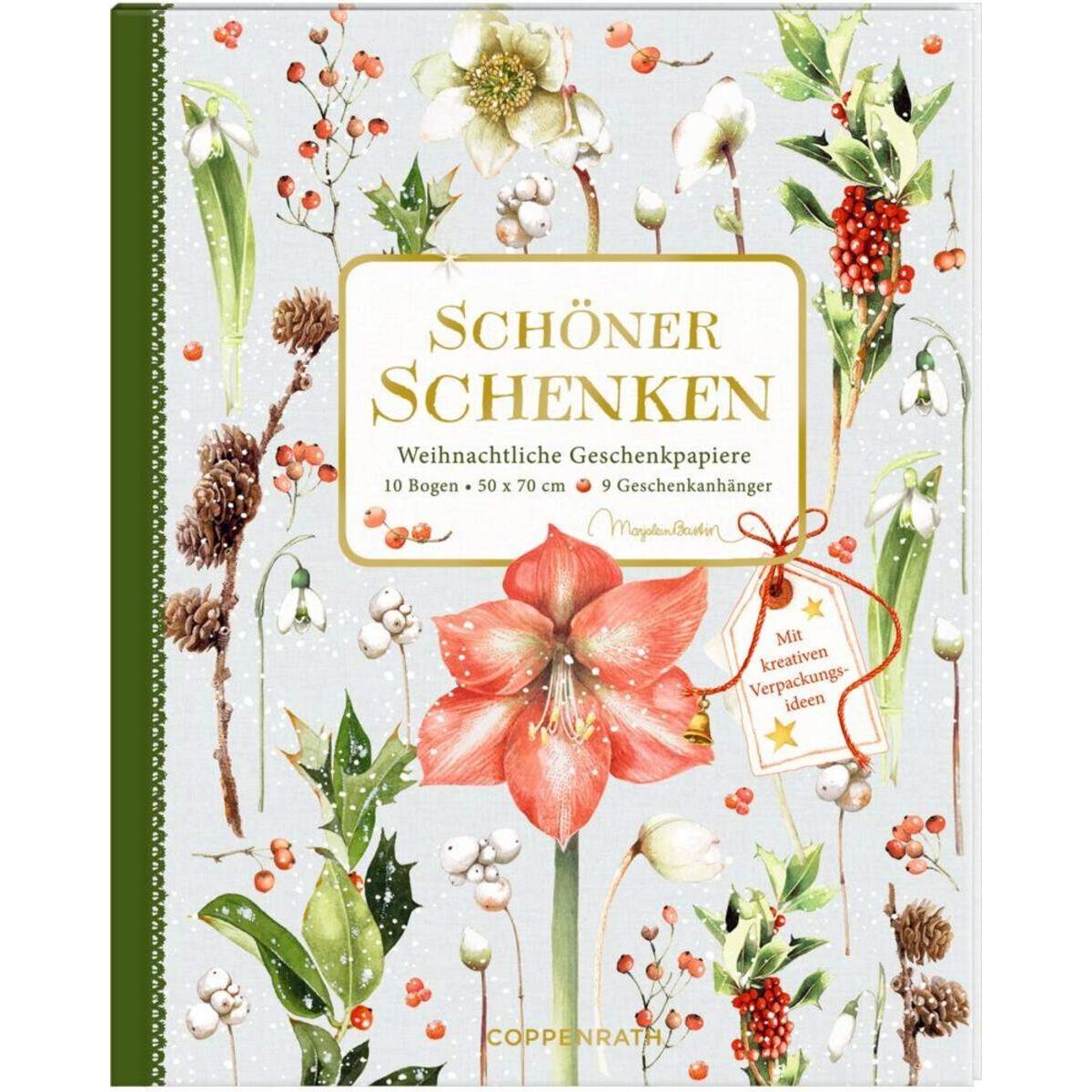 Coppenrath Geschenkpapier-Buch Schöner schenken, majorlein Bastin