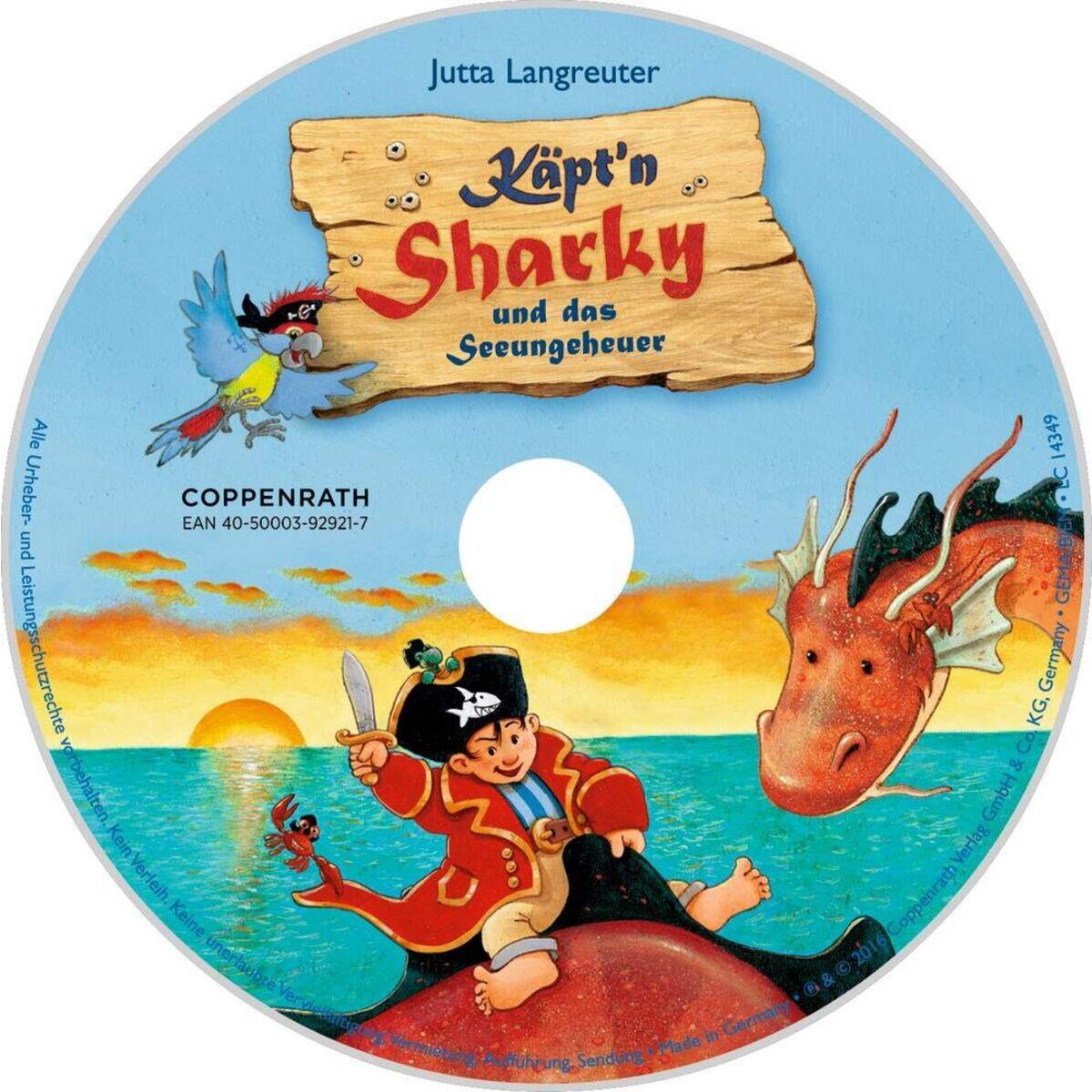 Coppenrath Hörspiel CD Capt'n Sharkys wildeste Piratenabenteuer