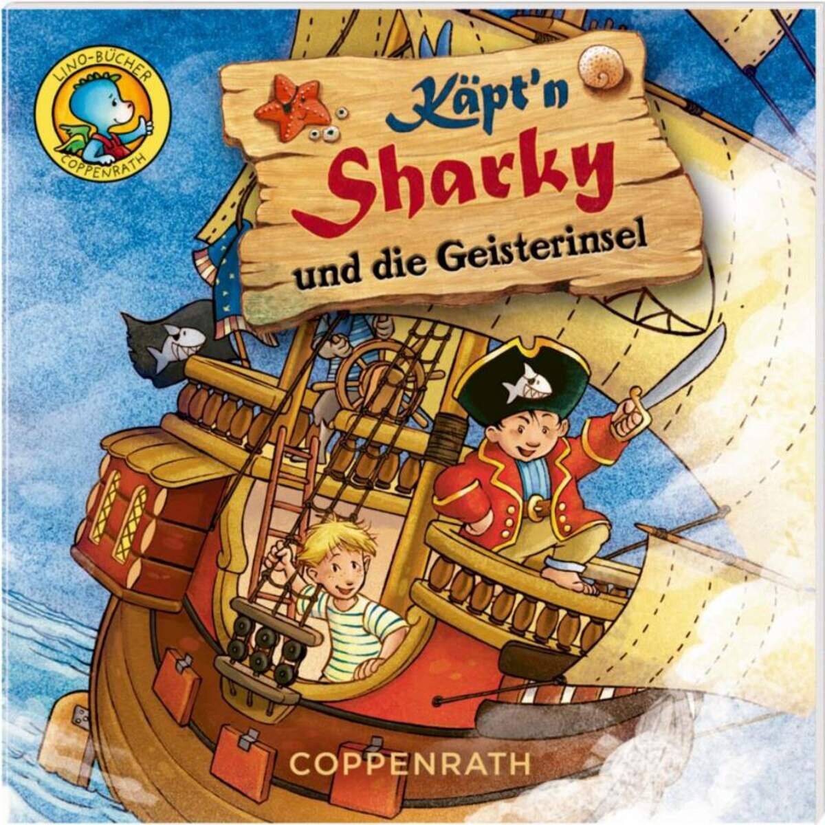 Coppenrath Lino-Bücher Käpt'n Sharky-Bildergeschichten, sortiert