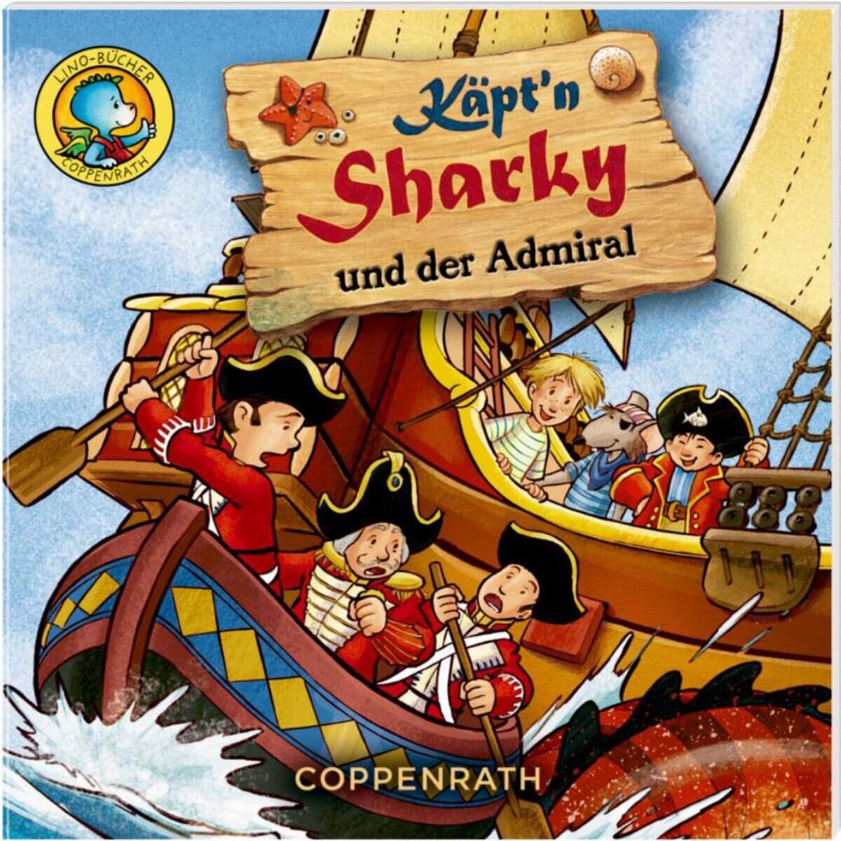 Coppenrath Lino-Bücher Käpt'n Sharky-Bildergeschichten, sortiert