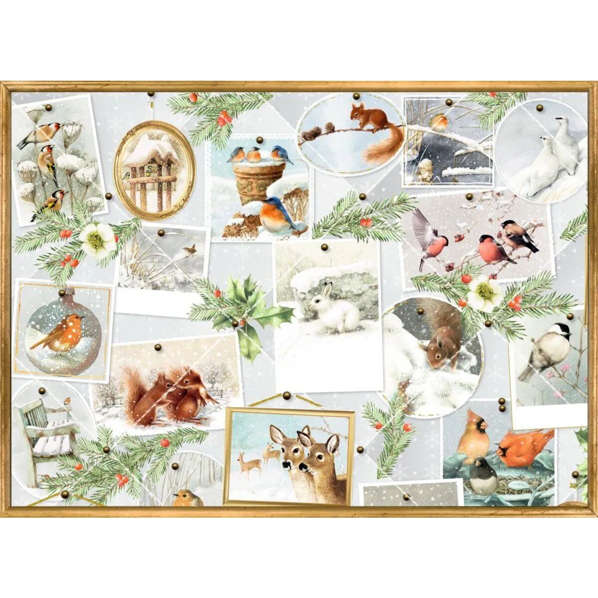 Coppenrath Marjoleins Weihnachtsgrüße, Mini-Adventskalender, sortiert