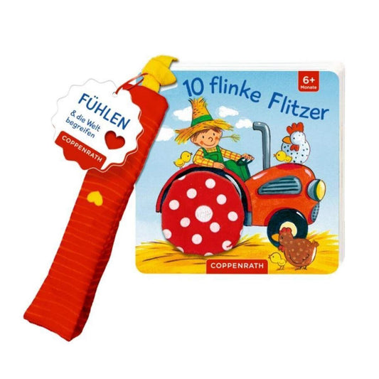 Coppenrath Mein erstes Fühl-Buch für den Buggy: 10 flinke Flitzer