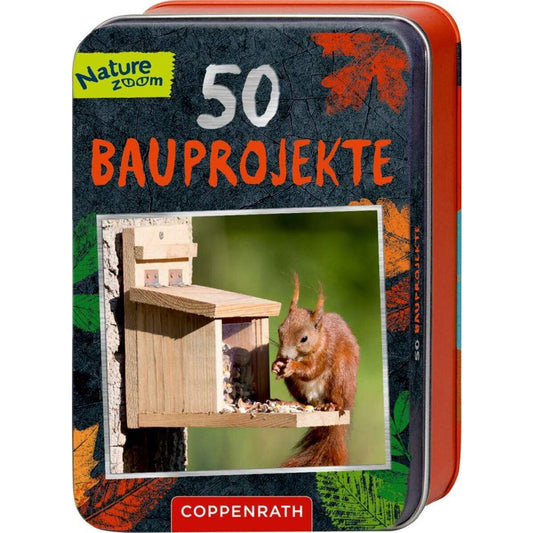 Coppenrath Verlag 50 Bauprojekte - Nature Zoom (Blechdose)