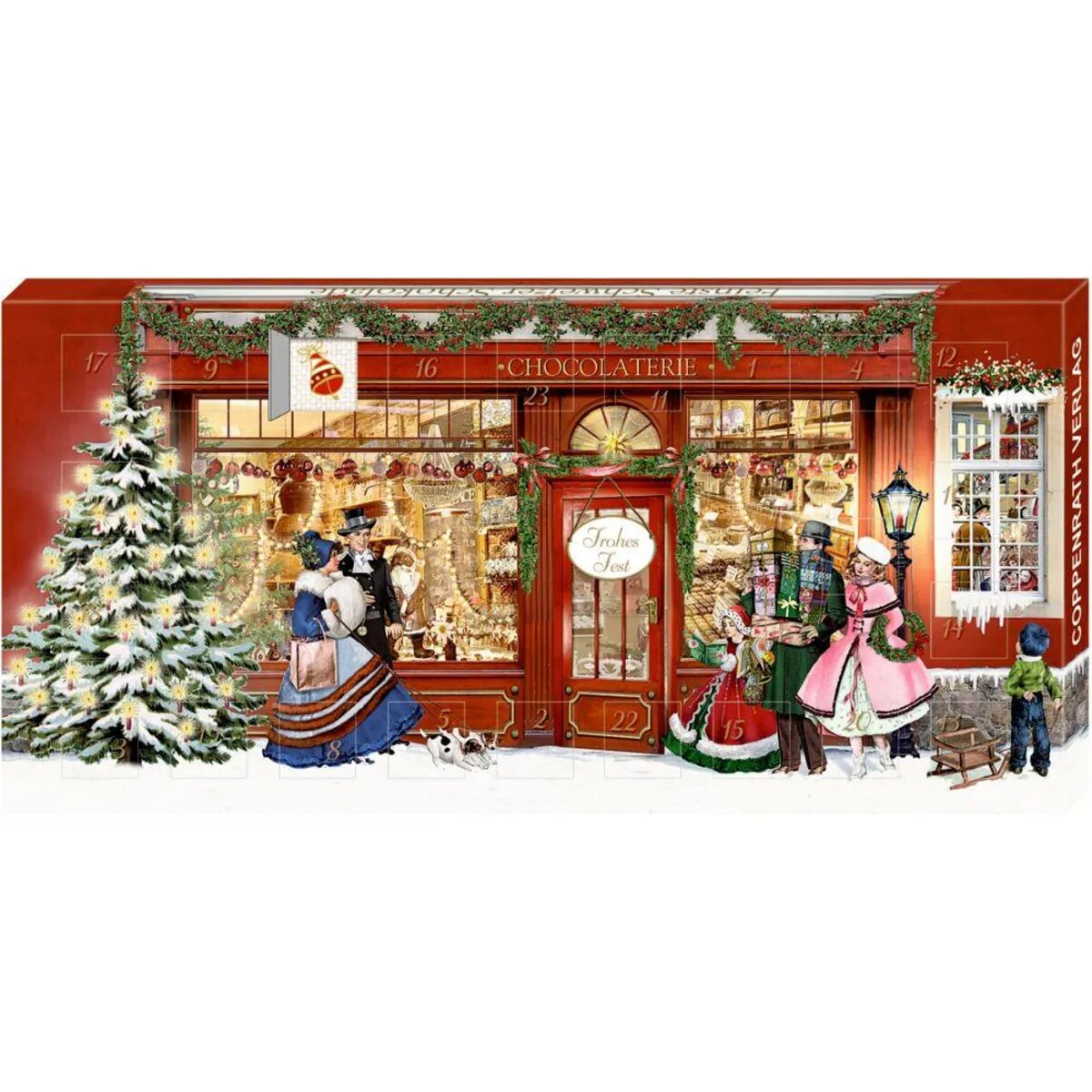 Coppenrath Verlag Adventskalender-Schokolade - Chocolaterie (B. Behr)