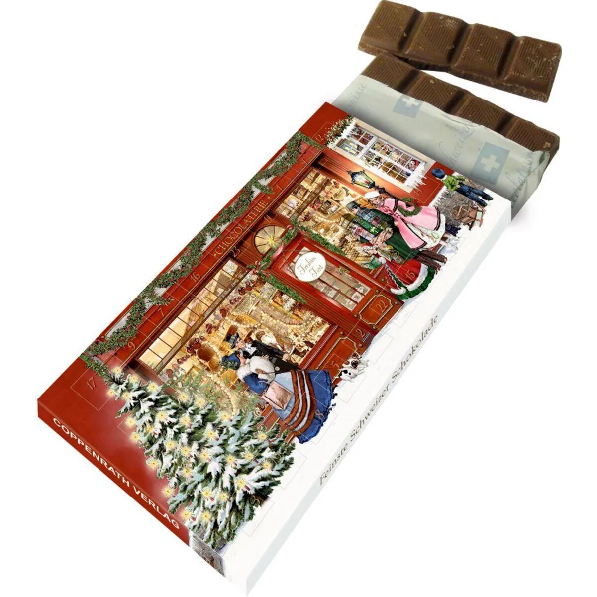 Coppenrath Verlag Adventskalender-Schokolade - Chocolaterie (B. Behr)