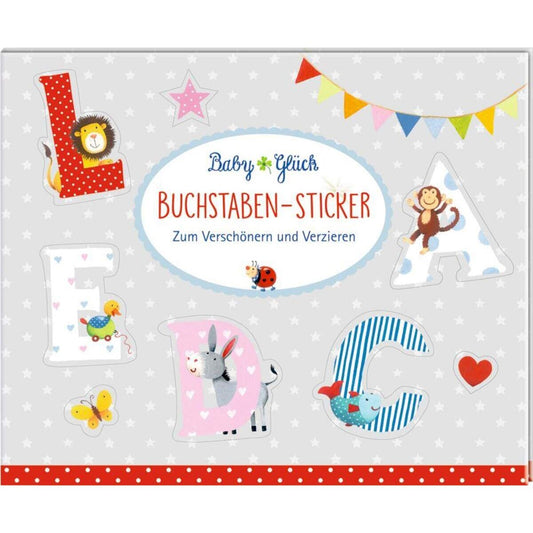 Coppenrath Verlag BabyGlück Stickerbuch - Buchstaben-Sticker