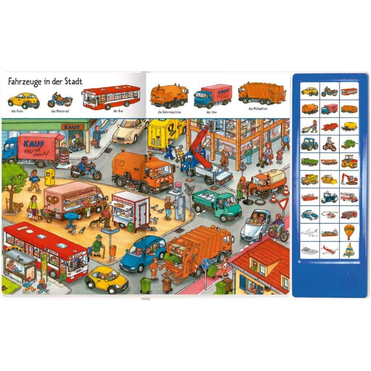Coppenrath Verlag Bilder suchen-Wörter finden: So viele Fahrzeug-Geräusche