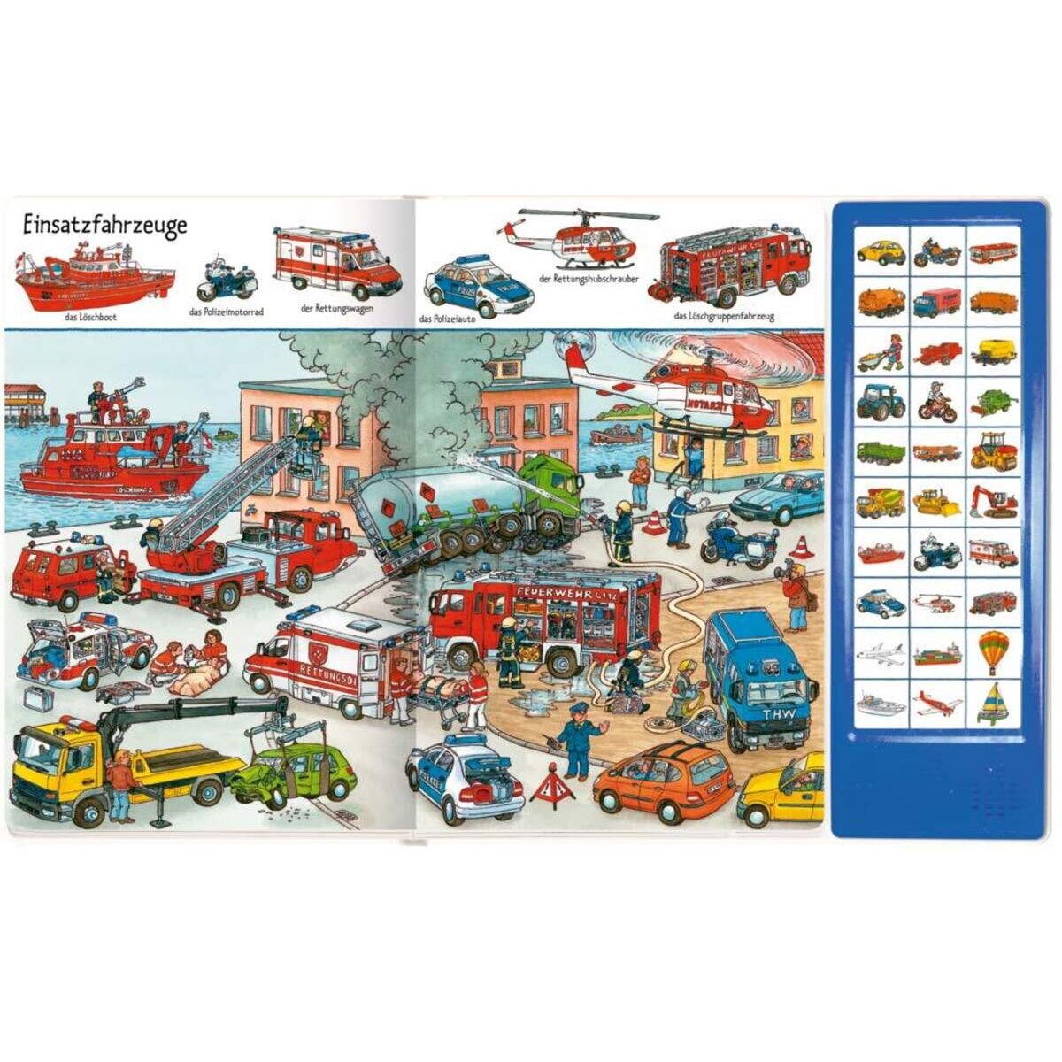 Coppenrath Verlag Bilder suchen-Wörter finden: So viele Fahrzeug-Geräusche