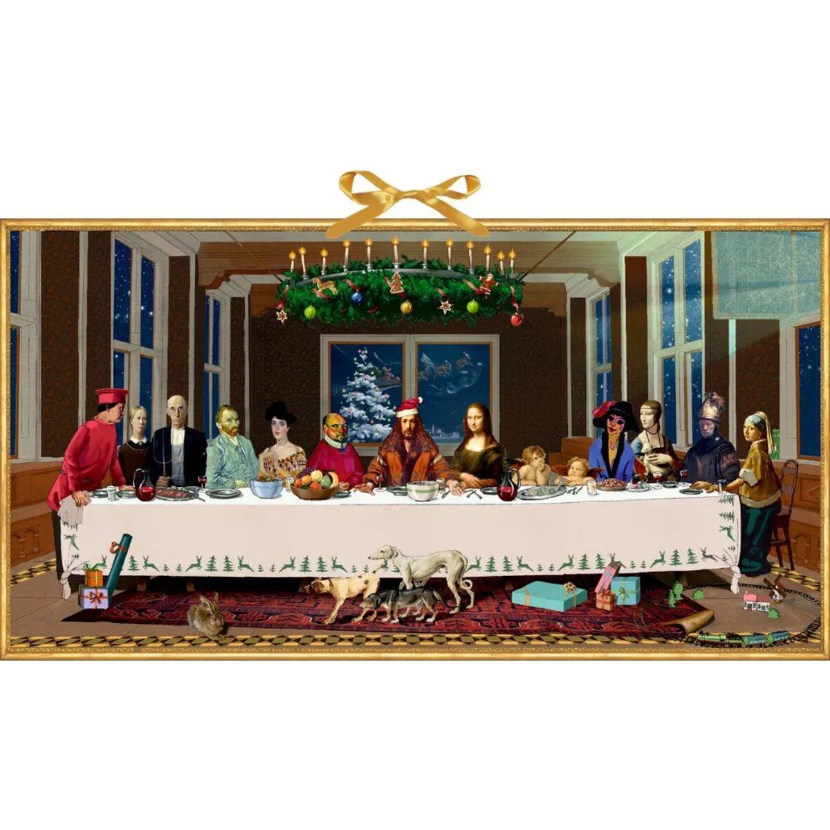 Coppenrath Verlag Das Weihnachtsmahl, Wand-Adventskalender