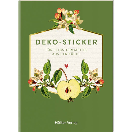 Coppenrath Verlag Deko-Sticker Äpfel Küchenpapeterie für Selbstgemachtes