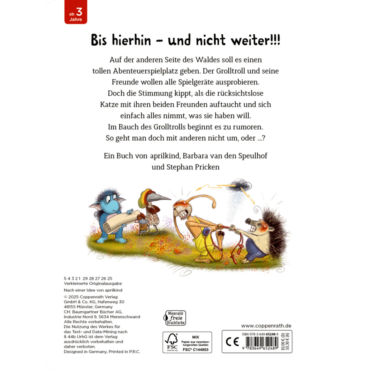Coppenrath Verlag Der Grolltroll ... jetzt reicht s! (Pappe Bd.6)