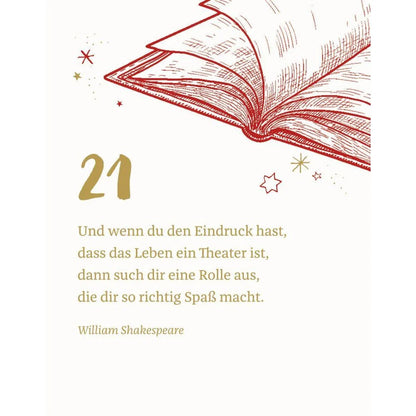 Coppenrath Verlag Der kl. Adventsbegleiter Kluge Frauen, Aufstell-Adventskal.