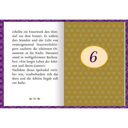 Coppenrath Verlag Der kleine Advent: Die Schöne und das Biest in 24 Kapiteln