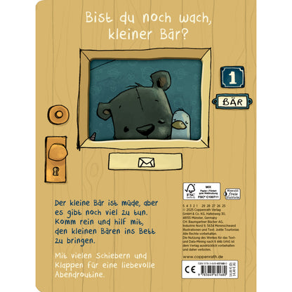 Coppenrath Verlag Ding, dong! Komm rein! - Gute Nacht, Bär (J. Tourlonias)