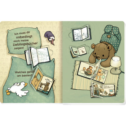 Coppenrath Verlag Ding, dong! Komm rein! - Gute Nacht, Bär (J. Tourlonias)