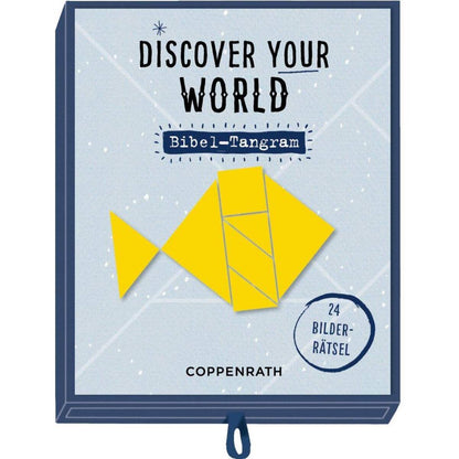 Coppenrath Verlag Discover your world - Bibel-Tangram (Schachtelspiel)