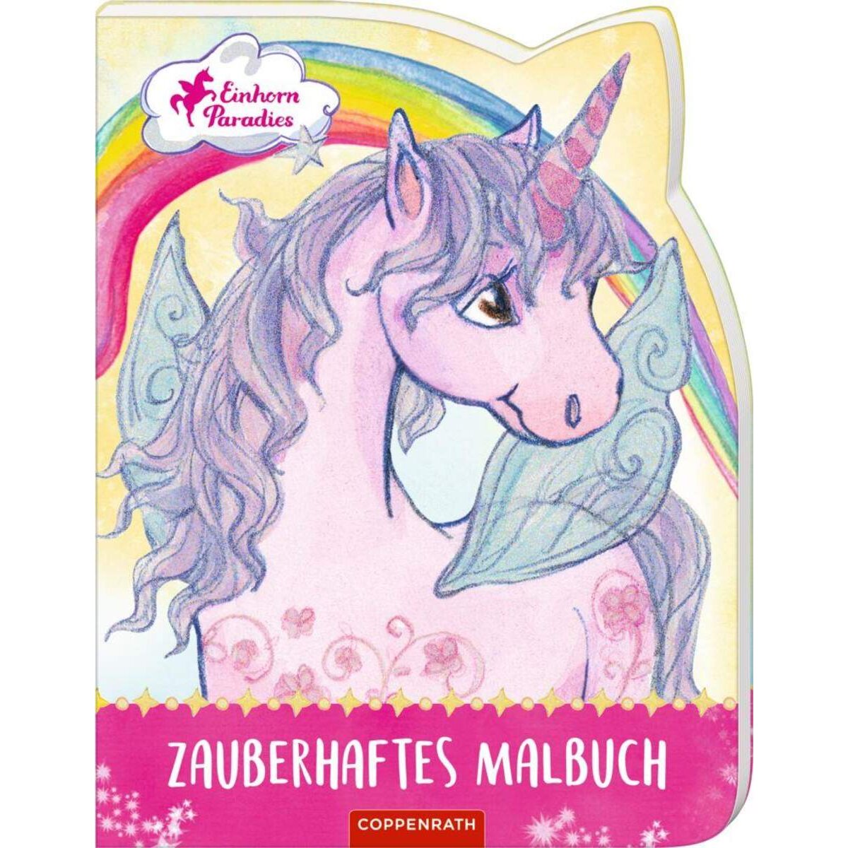 Coppenrath Verlag Einhorn-Paradies: Zauberhaftes Malbuch