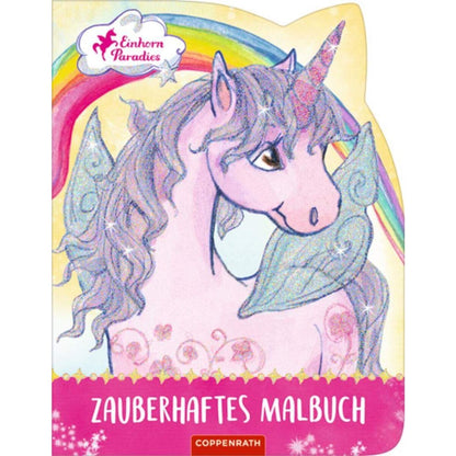 Coppenrath Verlag Einhorn-Paradies: Zauberhaftes Malbuch