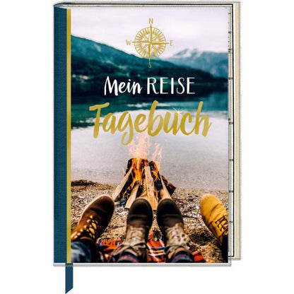 Coppenrath Verlag Eintragbuch Mein Reisetagebuch (Reisezeit/Lagerfeuer)