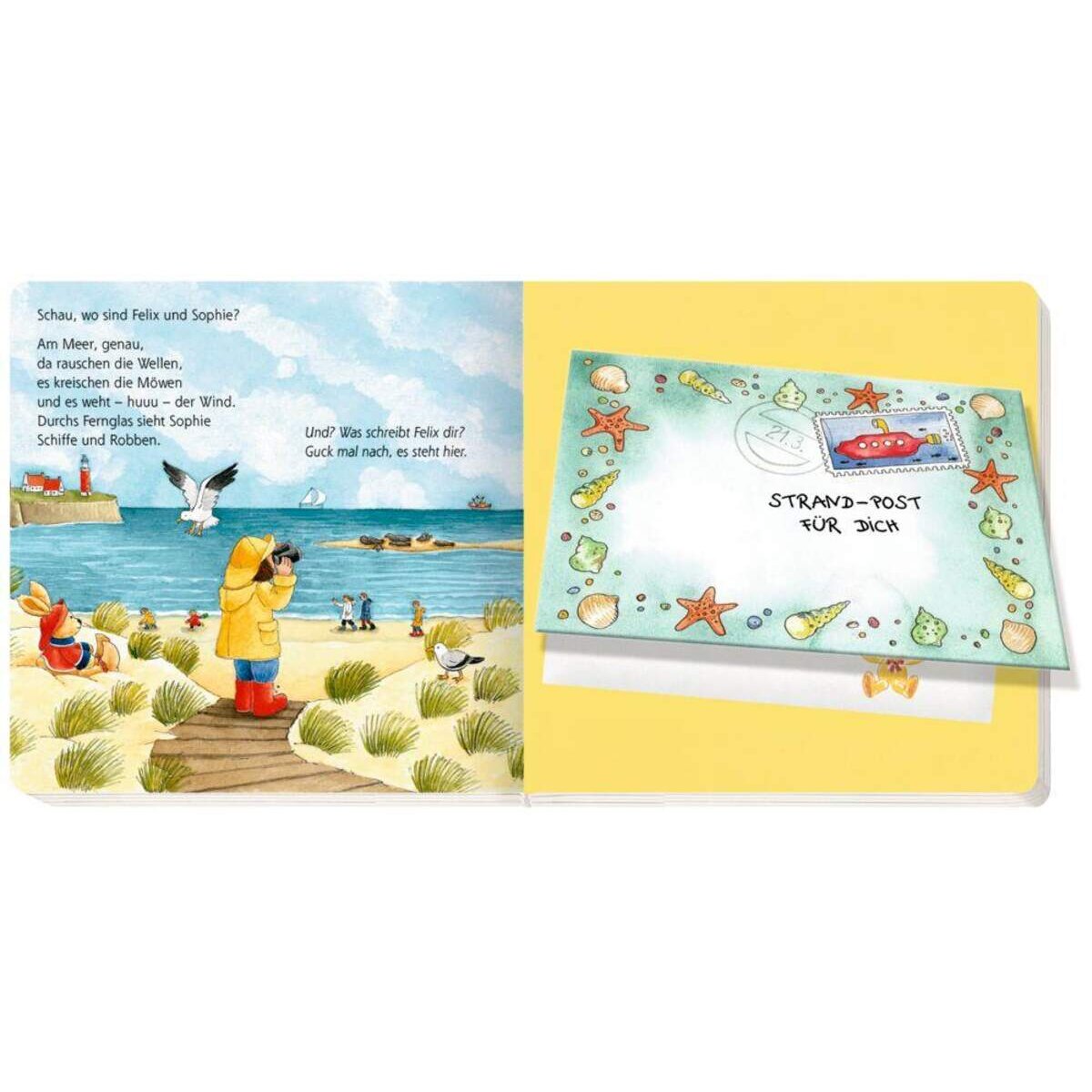 Coppenrath Verlag Erste Briefe von Felix (Pappbilderbuch mit Klappen)