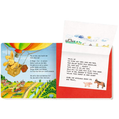 Coppenrath Verlag Erste Briefe von Felix (Pappbilderbuch mit Klappen)