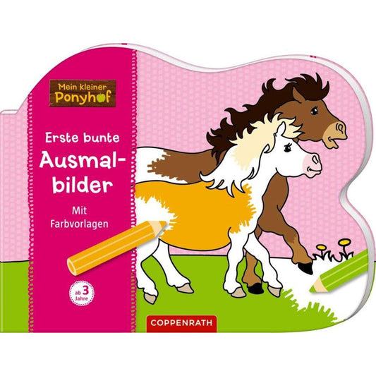 Coppenrath Verlag Erste bunte Ausmalbilder - Mein kleiner Ponyhof