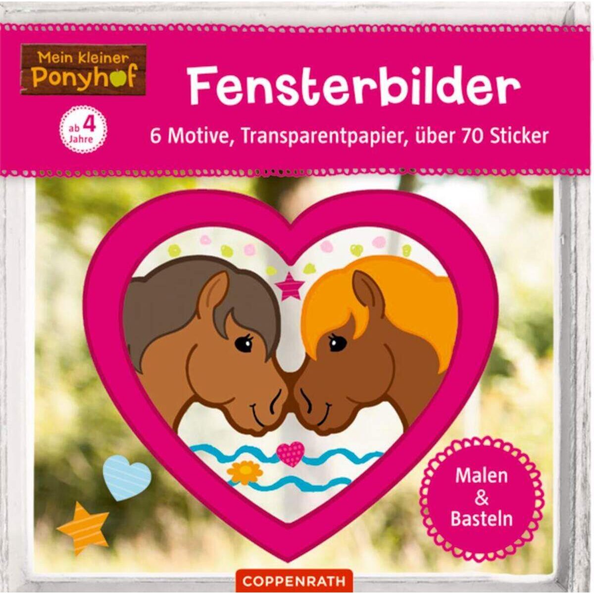 Coppenrath Verlag Fensterbilder - Mein kleiner Ponyhof