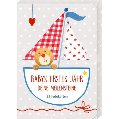 Coppenrath Verlag Fotokarten-Box - Babys erstes Jahr - Meilensteine
