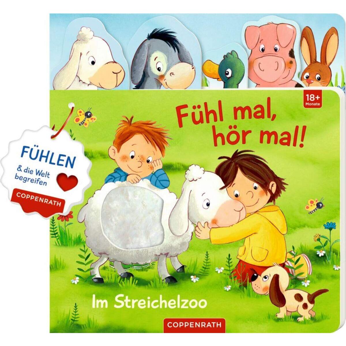 Coppenrath Verlag Fühl mal, hör mal! Im Streichelzoo
