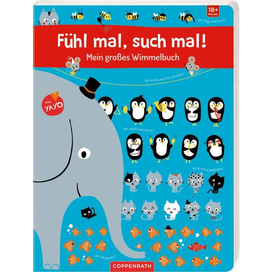Coppenrath Verlag Fühl mal, such mal! Mein großes Wimmelbuch