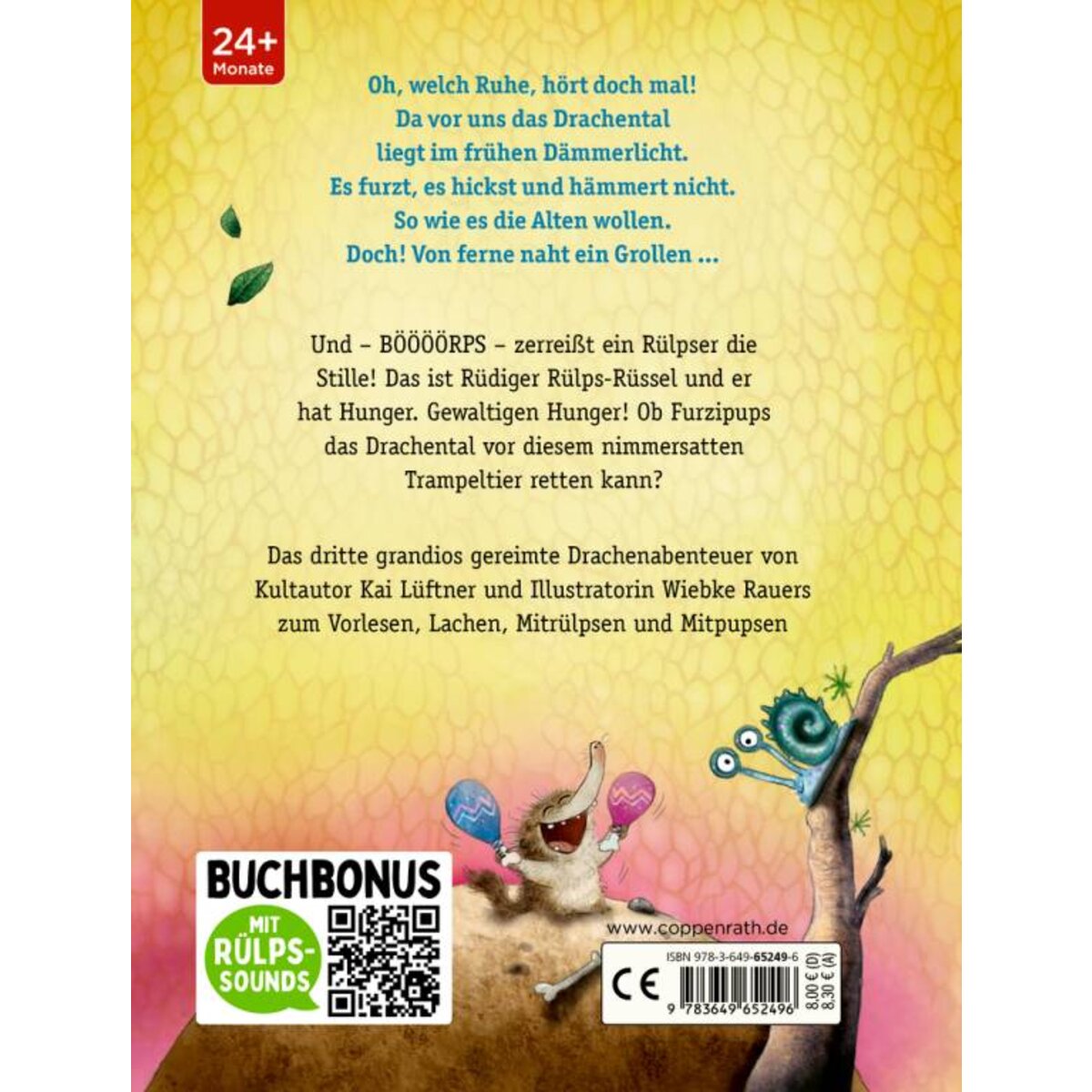 Coppenrath Verlag Furzipups und Rüdiger Rülps-Rüssel (Mini-Pappe m. BuchBONUS)