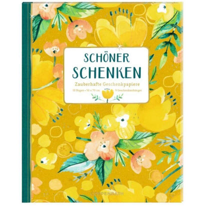 Coppenrath Verlag Geschenkpapier-Buch Schöner schenken - All about yellow