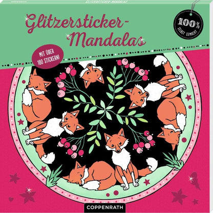 Coppenrath Verlag Glitzersticker-Mandalas (100% s.g.)