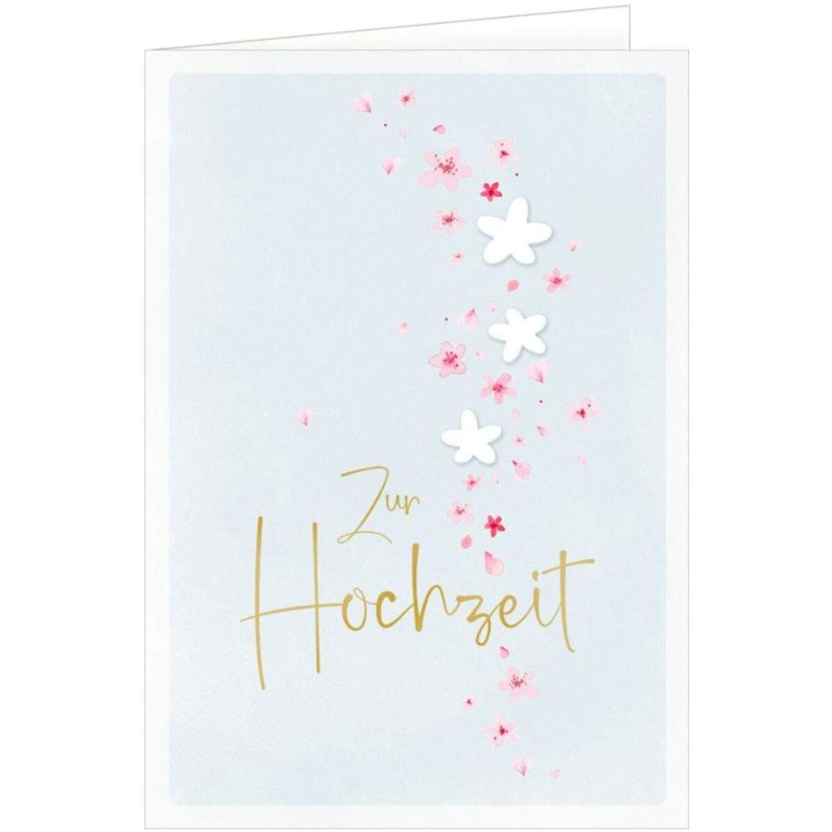 Coppenrath Verlag Grußkarte - Zur Hochzeit (Blütenzauber)