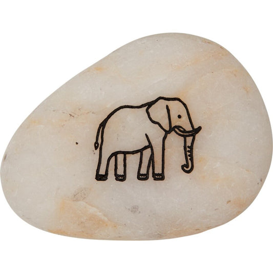 Coppenrath Verlag Handschmeichler Krafttiere - Elefant & Libelle, 1 Stück, 2-fach sortiert