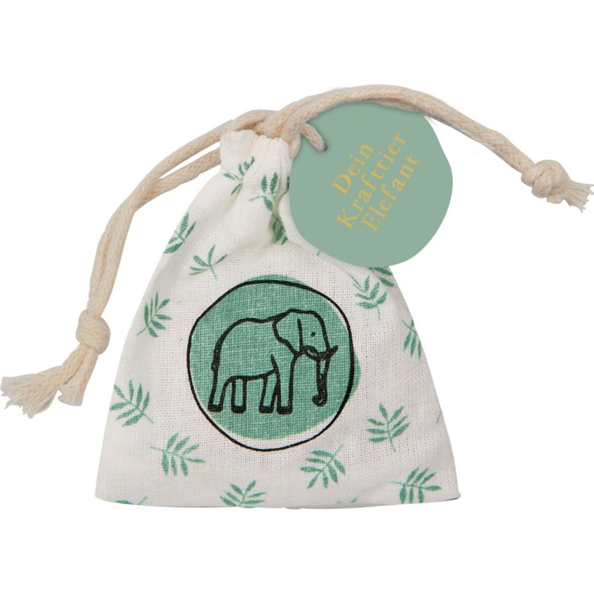 Coppenrath Verlag Handschmeichler Krafttiere - Elefant & Libelle, 1 Stück, 2-fach sortiert