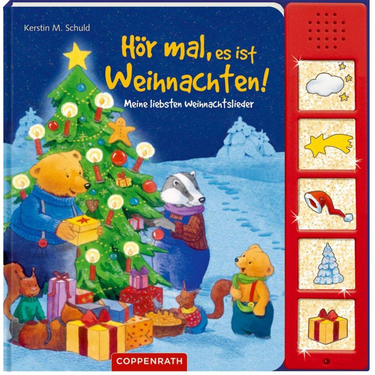 Coppenrath Verlag Hör mal, es ist Weihnachten! (Weihnachtslieder Soundbuch)